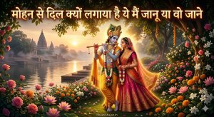 मोहन से दिल क्यों लगाया है ये मैं जानू या वो जाने भजन